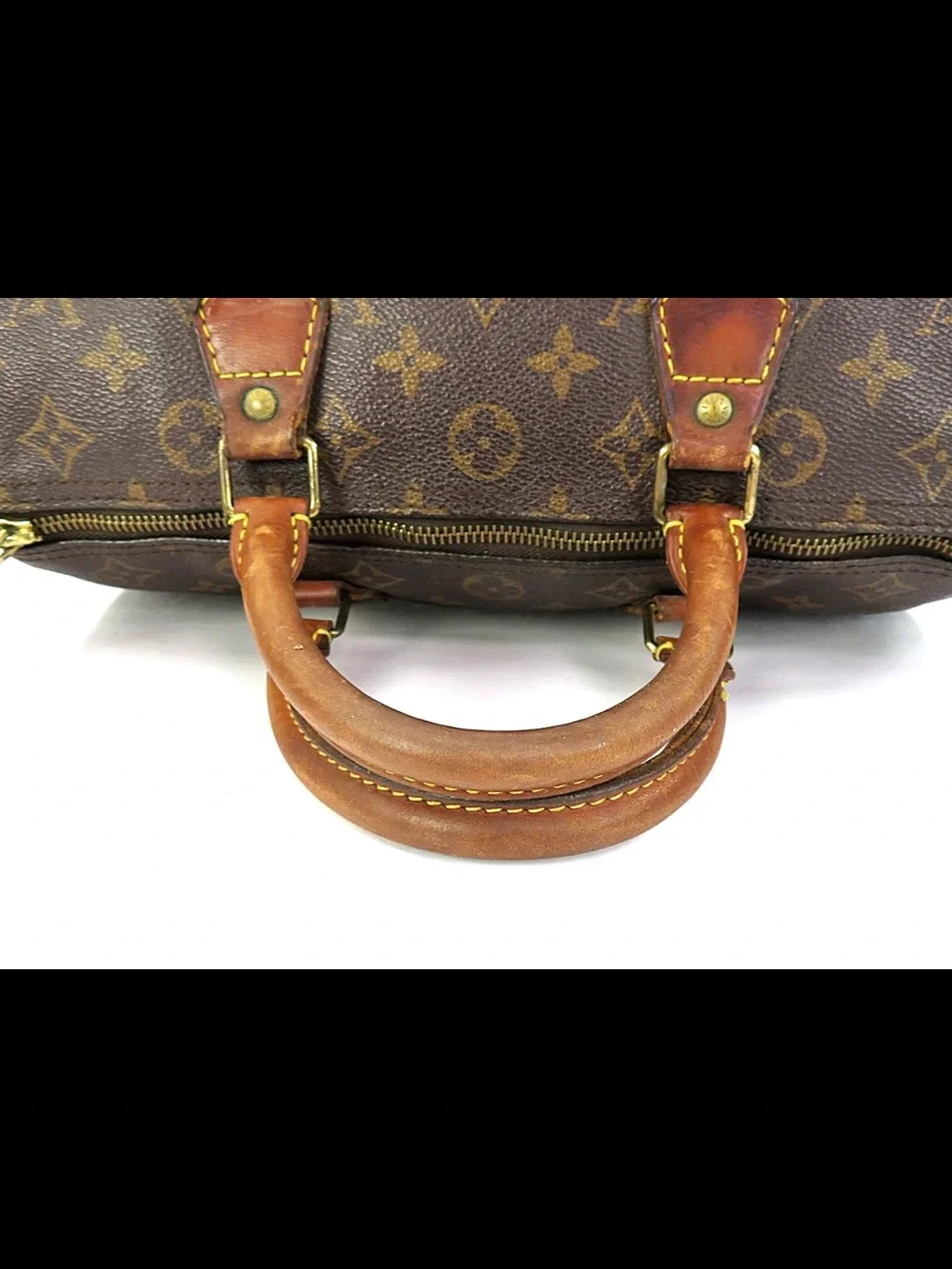 Louis Vuitton Brown Monogram Canvas Speedy Handbag
